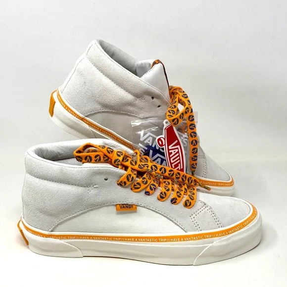 VANS X TAKA HAYASHI SNAKE TRAIL LX Suede Marshmallow Men's Sneakers VN0A4UWR26L - Picture 2 of 9